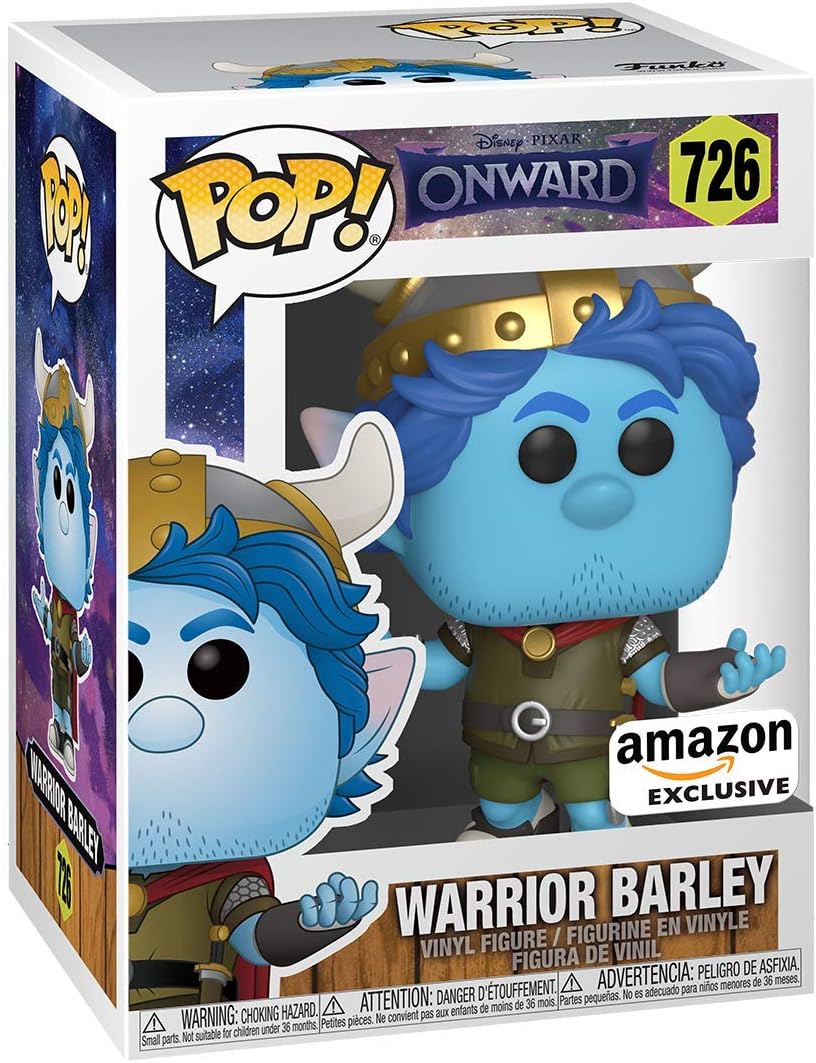 Funko Pop! Disney: Onward - Warrior Barley, Matte Black - Image 3