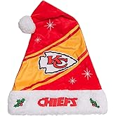 NFL Team Logo High End Holiday Santa Cap Hat