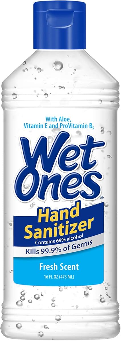 Wet Ones Gel Hand Sanitizer -Contains 