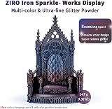 ZIRO Glitter Multicolor PLA Filament 1.75mm 1kg Slow Color Changing Rainbow view 6