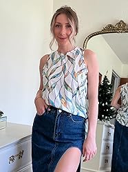 Tank Tops for Womens Crewneck Cute Printed Summer