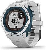 Garmin Instinct Solar Surf Edition Rugged GPS Smartwatch Tide Data Cloudbreak view 6