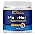 Rx Vitamins Phos-Bind - Kidney Support Supplement Powder - Phosphate Binder for Cats & Dogs for Kidney Health - Supports Normal Kidney Cleanse and Essential Kidney Care - 200g