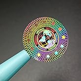 380pcs Hologram Tamper Proof Security Labels - Warranty Void Stickers, Tamper Evident Seal, Holographic Round Stickers (0.8inch, Silver, GQYH)