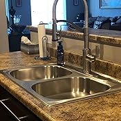 Giagni Pompa Stainless Steel 1 Handle Pull Down Kitchen Faucet