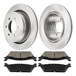 Torchbeam Rear Brakes and Rotors Kit Rear Brake