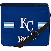 FOCO MLB Officially Licensed Primary Logo Team Stripe 6 or 12 Pack Soft Insulated Game Day Baseball Lunch Tote Cooler