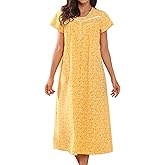 MZROCR Cotton Nightgowns for Women Soft Night Gowns for Adult Women