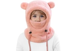 Jastore Kids Ski Balaclava for Boys Girl Winter Hat for Kids Toddle Warm Balaclava Hood Neck Scarf