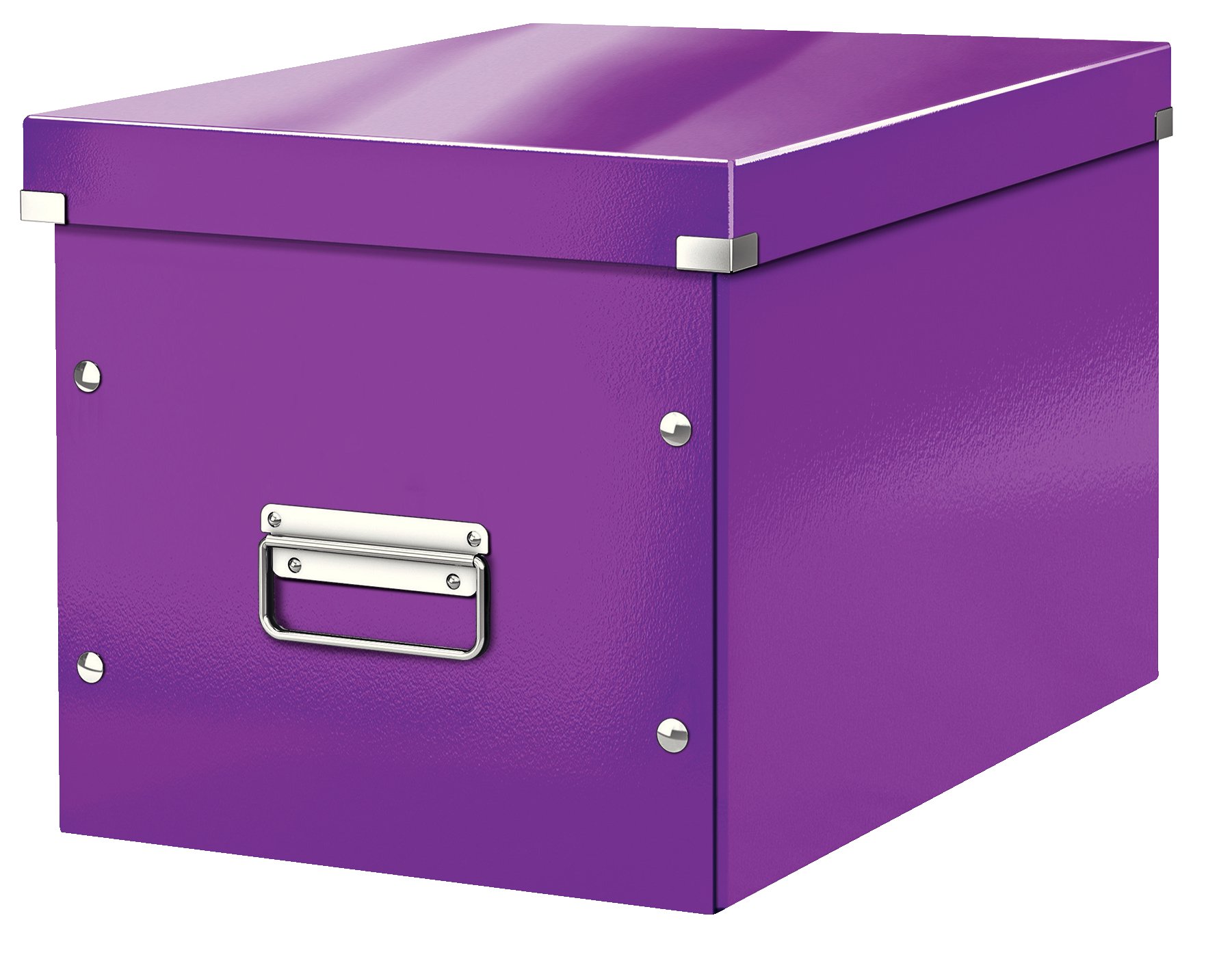 Leitz 61080062 Large Storage Cube, Purple, Click and Store Range, 61080064