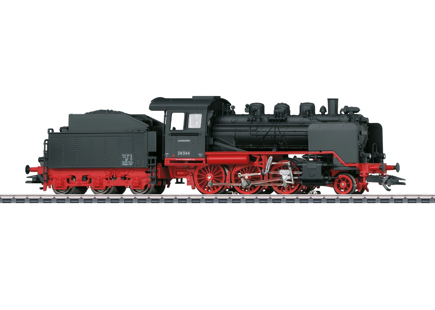 Märklin Steam Locomotive Series 24-36244 Classic with Tow Tender and Smoke Kit, 1957, Digital, Model Railway, H0, Steam Train, 19.4 cm