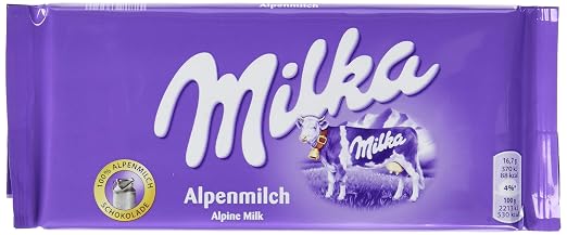 Milka Alpenmilch Zartschmelzende Schokoladentafel Aus 100