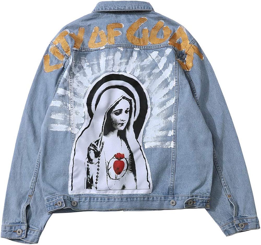 denim jacket hip hop