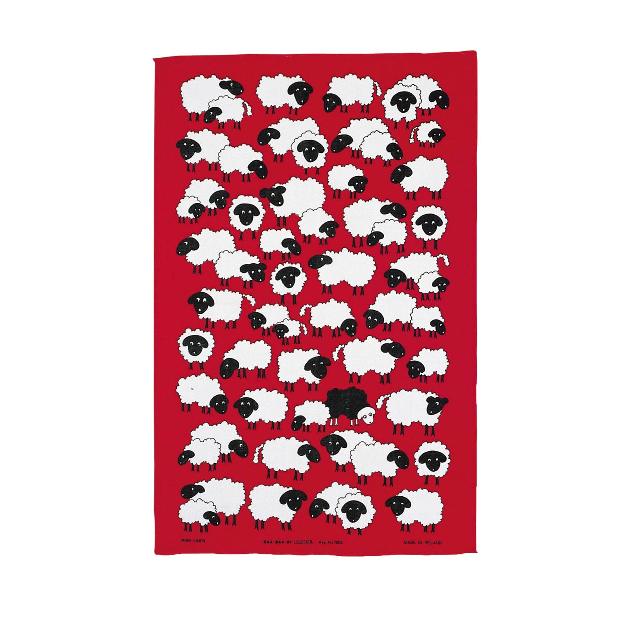 Ulster Weavers - Stand Alone Tea Towel - Tea Towel - Cotton - One Size in Red