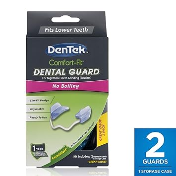 Amazon Com Dentek Comfort Fit Dental Guard For Nighttime Teeth