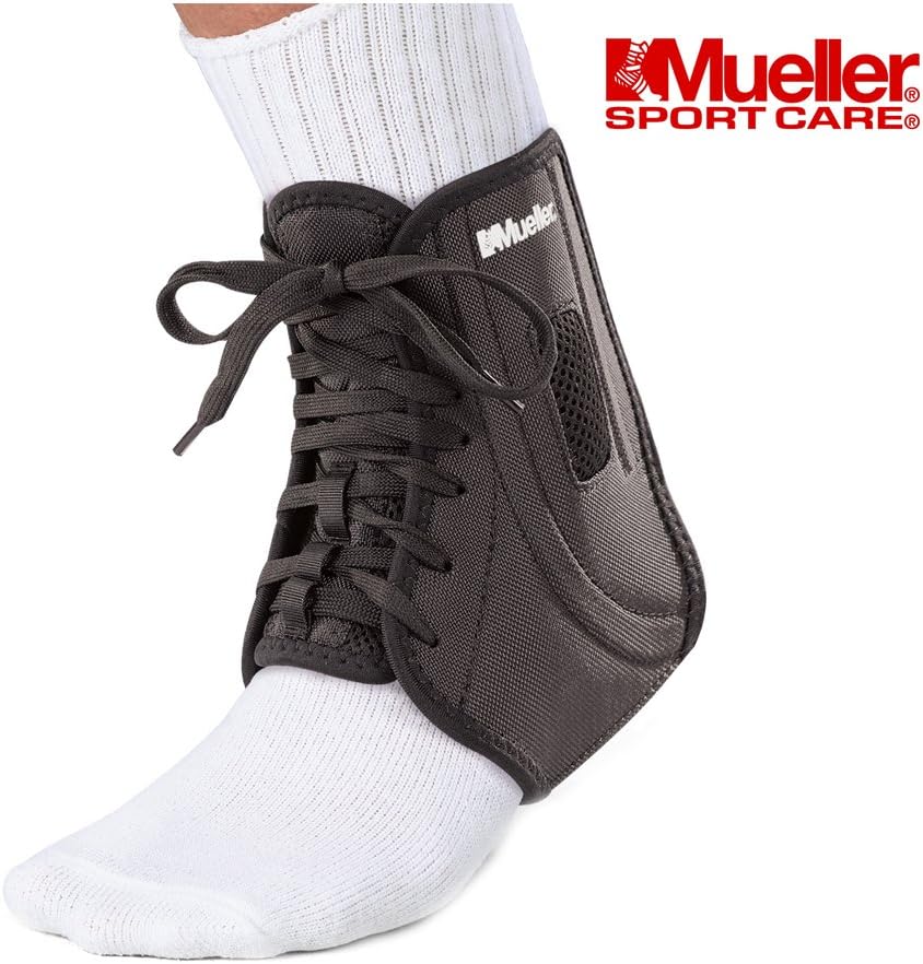 Mueller ATF 2 Ankle Brace Support Splint Boot Stabiliser for Joint Pain, Physiotherapy, Rehab and Recovery