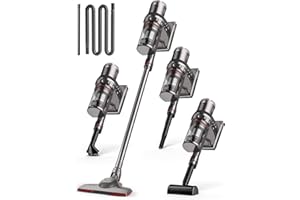 Bwrethay Cordless Vacuum Cleaner - 9 in 1 Cordless Vacuum with 30000pa Powerful Suction & 600W Brushless Motor for Pet Hair Carpet and Floor.