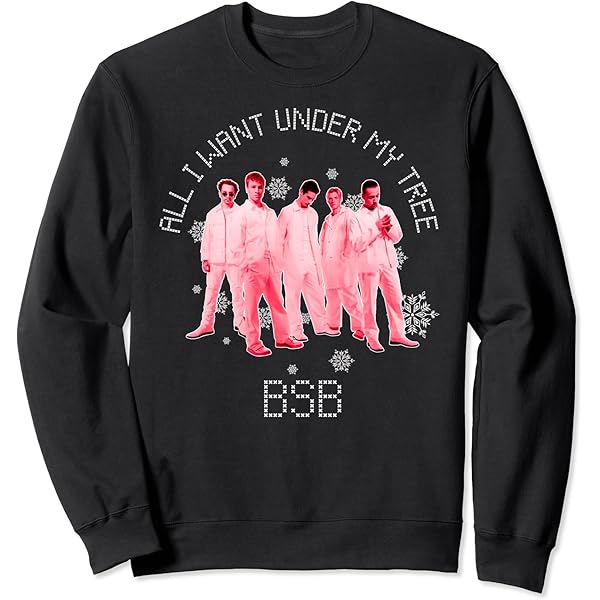 Backstreet Boys クリスマススウェット　Brian Backstreet Boys クリスマススウェット Brian Men's Backstreet Boys