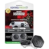 KontrolFreek Call of Duty: Modern Warfare III Performance Thumbsticks for Xbox One (XB1) and Xbox Series X (XBX) | 1 High-Rise, 1 Mid-Rise | Black/Clear