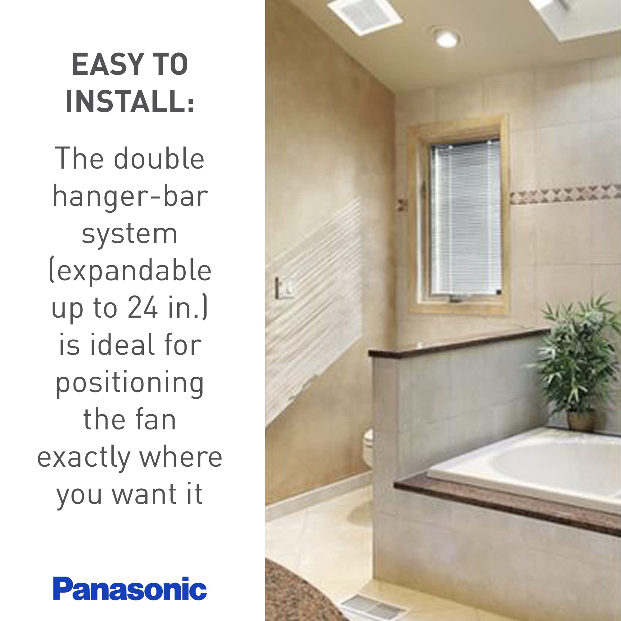 Panasonic FV30VQ3 WhisperCeiling Spot Ventilation Fan 290 CFM