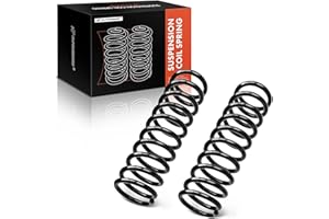 A-Premium 2Pcs Rear Suspension Coil Springs Set Compatible with Ford Focus 2005 2006 2007 2.0L, Driver and Passenger Side, Re