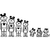 Disney Stick Family Wall or Car Truck Decal Sticker Home Decor 12.5" x 6"