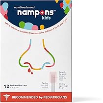 その他 The Nosebleeds Nampons Kids Nosebleed Stoppers - 12 Easy to Use Nose Bleed
