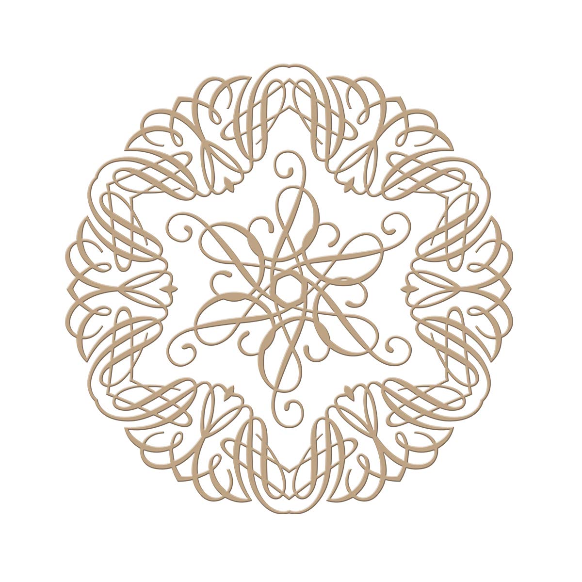 Spellbinders Glimmer Hot Foil Plate - Elegant Circle