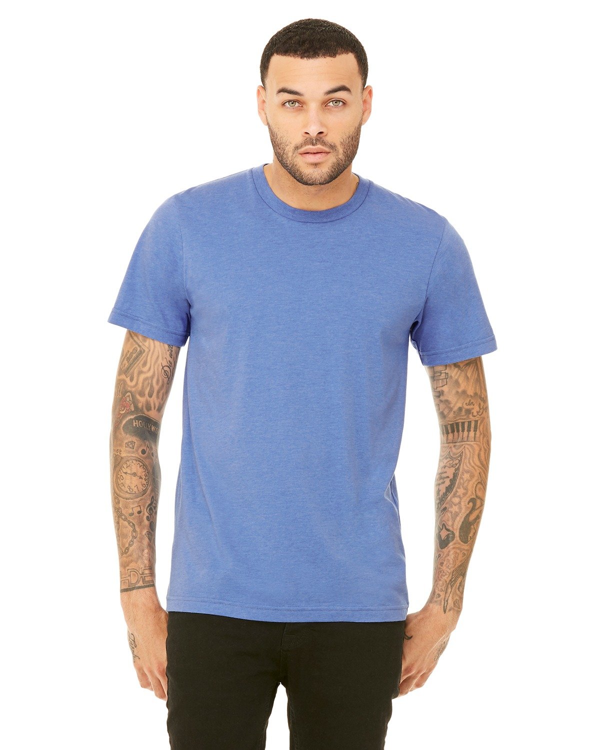 BELLA+CANVAS Unisex Heather CVC Short Sleeve Tee