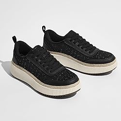 AIRHAS Women Espadrille Platform Sneakers Chunky