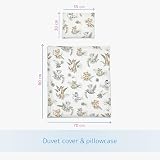 Baby Comfort 2 Piece Bedding Set 80x70 cm Duvet Cover & Pillowcase Safari 12M+ view 4