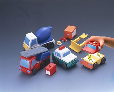 magna tiles cars and trucks