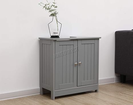 Westwood Vanity Unit Wooden Under Sink Wash Basin Bathroom Cabinet