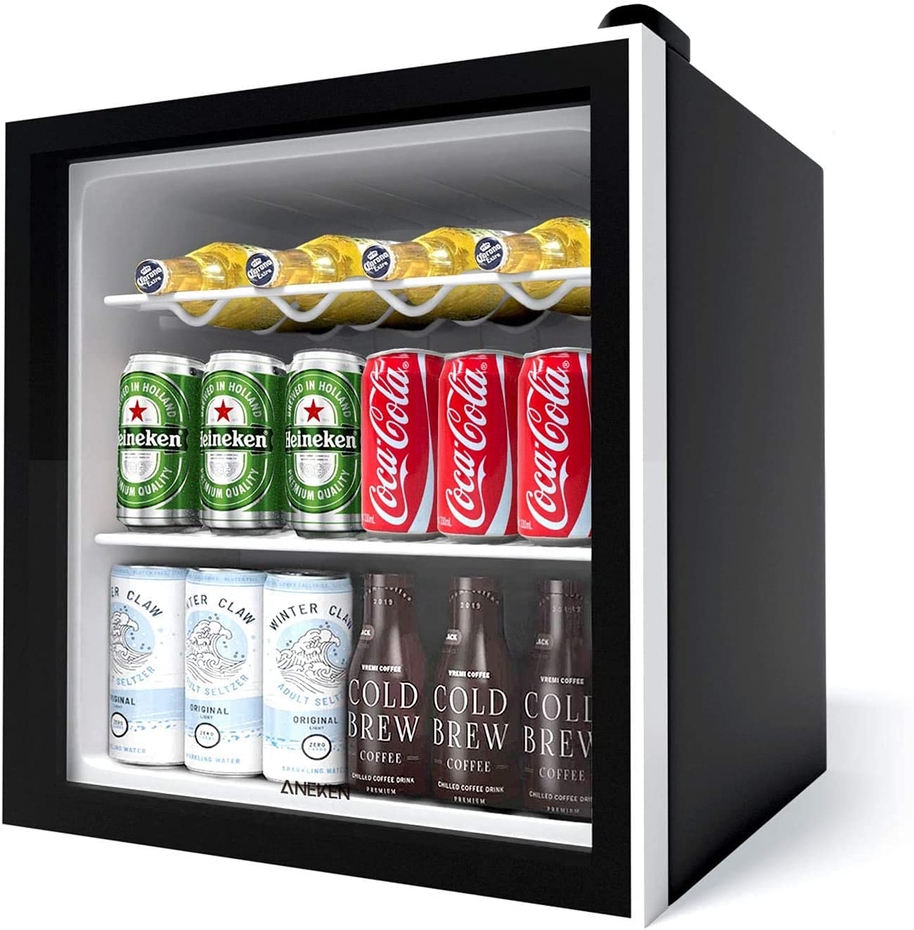 Buy Aneken Beverage Refrigerator, 17 Inch Wide 52 Cans Beverage Cooler