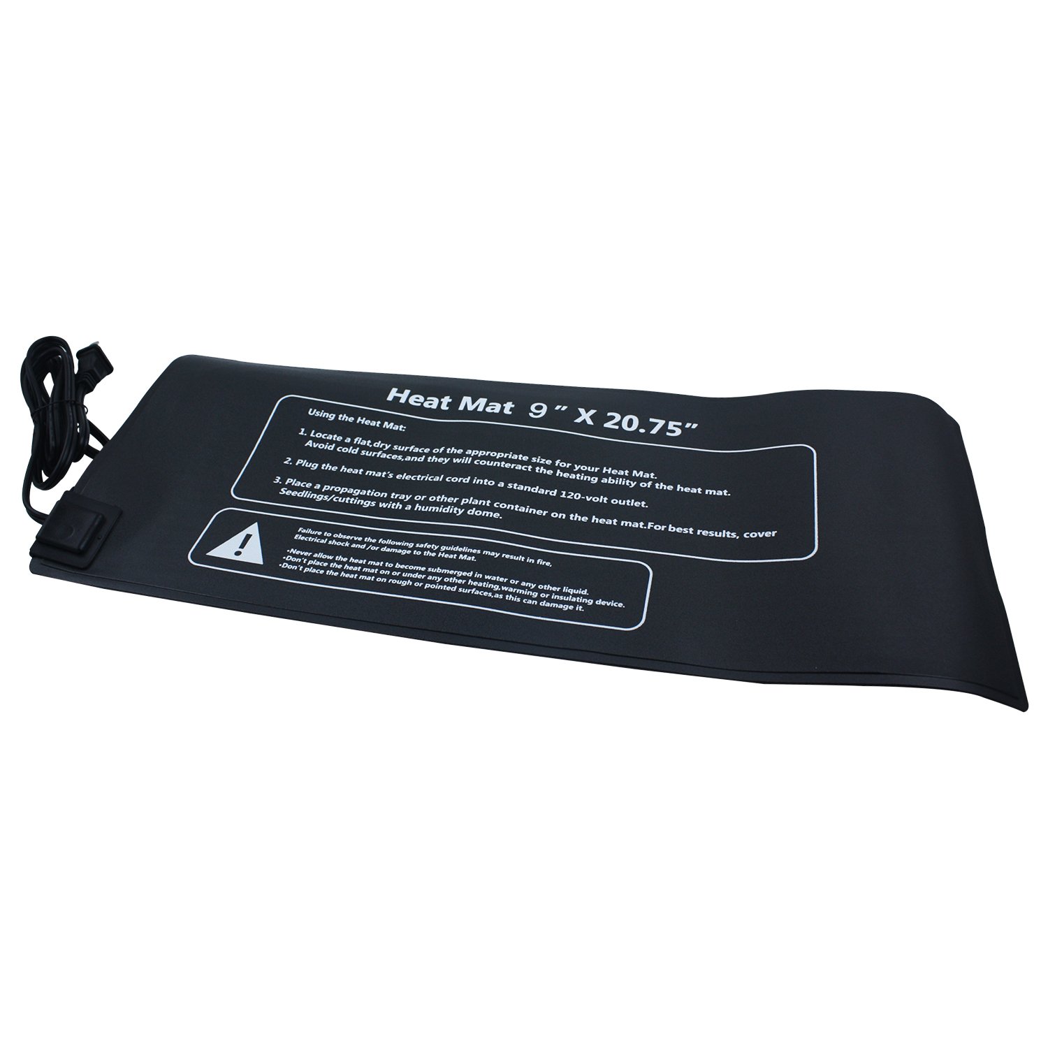 Apollo Horticulture 10"X20" Seedling Heat Mat For Propagation And Cloning 15 71qFQds WwL