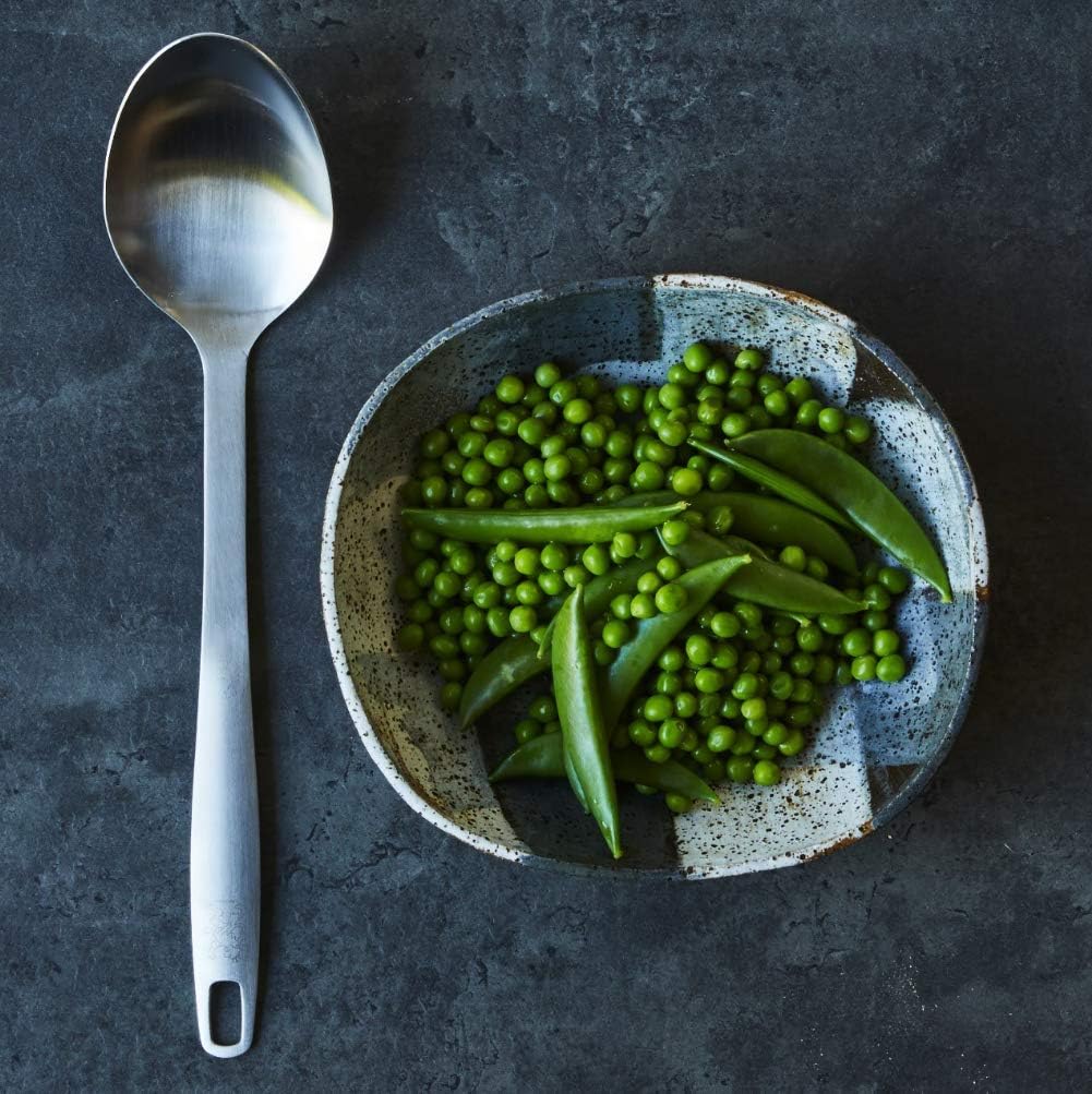 Stanley Rogers Serving Spoon 31 cm, Shapely Design, Stainless Steel, Satin-Finished Surface (Colour: Silver) - Image 4