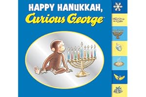 Happy Hanukkah, Curious George tabbed board book