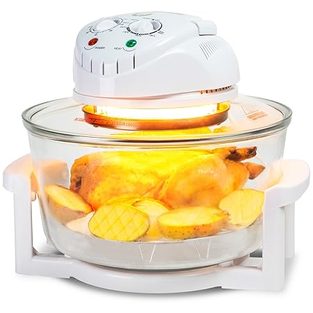 Cecotec 03001 Combi Grill Ofen, Tragbarer Konvektionsofen, 1300 W, Weiß, 19 L