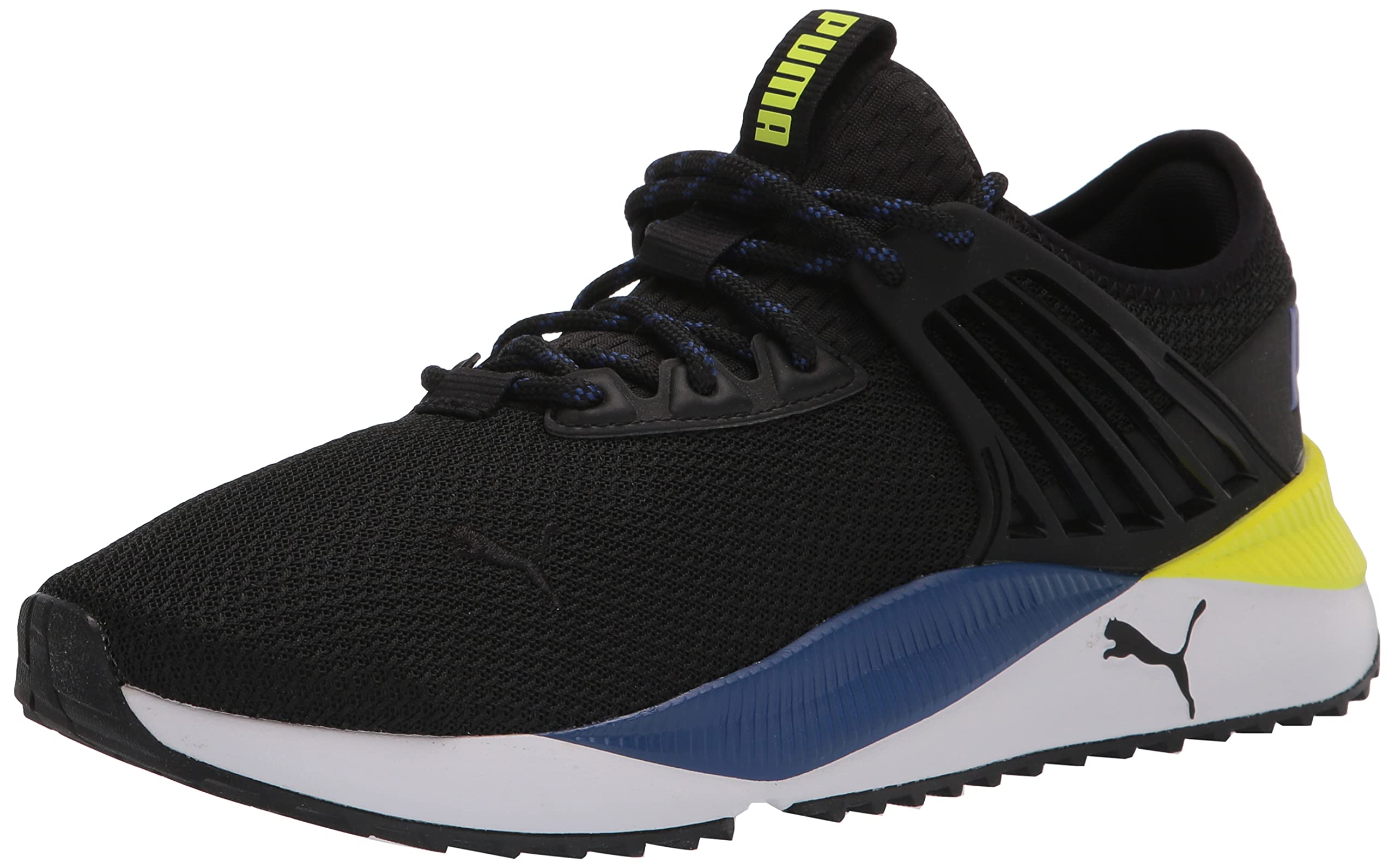 PUMA Pacer Future Classic - Zapatillas de deporte con cordones para hombre, color negro y blanco, 10,5 mediano EE. UU.