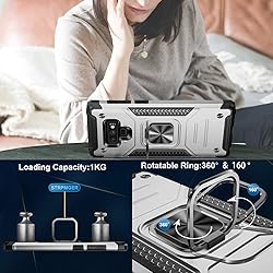 IKAZZ for Galaxy Note 9 Case,Dual Layer Soft