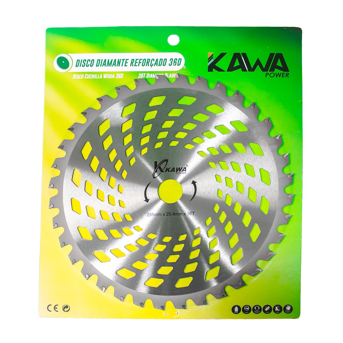 Kawapower KW002 Widia Disc with 36 Tips for Brushcutter
