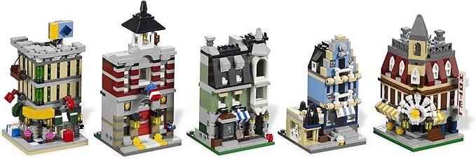 lego miniature buildings