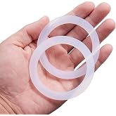 8 Pcs 6 Cups Replacement Food Grade Silicone Gasket, For Bialetti Moka Pots | Seal Ring For Aluminium Stovetop Coffee Maker Pots