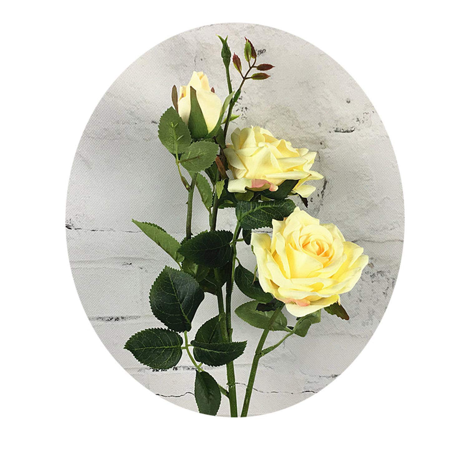 Amazoncom New Luxurious Roses Branch Silk Artificial