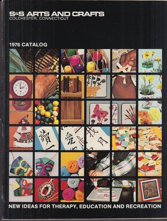 S&S Arts & Crafts Catalog 1976 Therapy Education Recreation at Amazon's