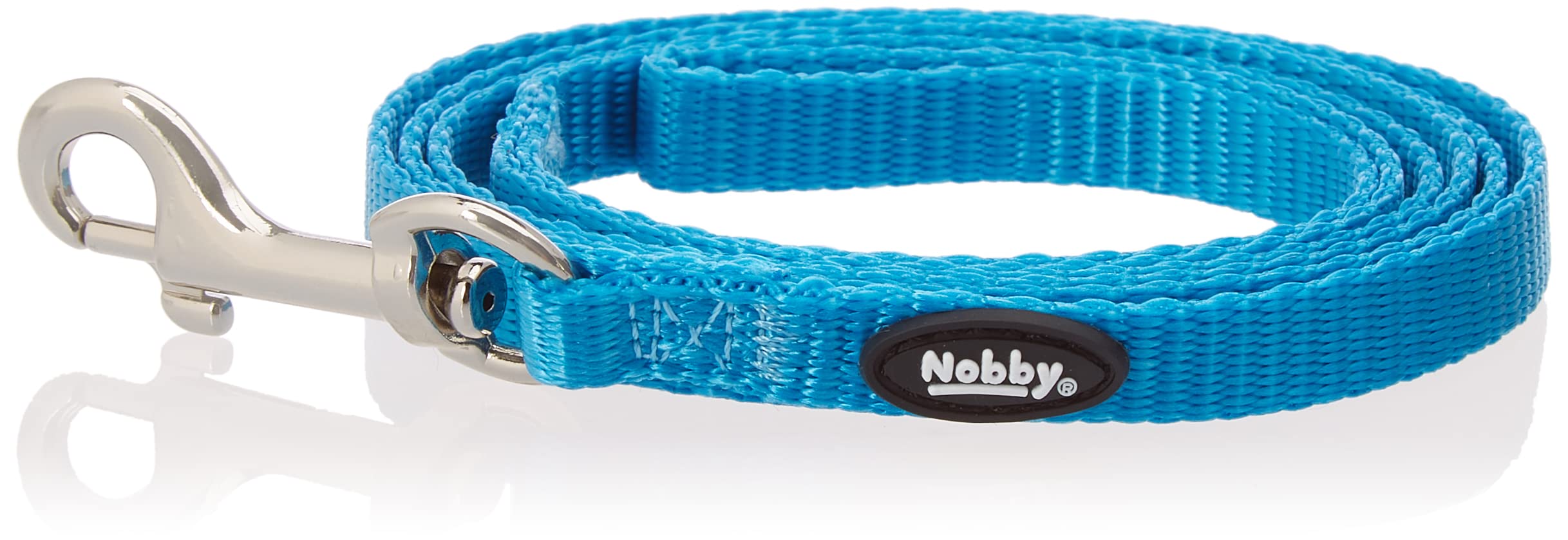 Nobby Classic Leash, 120 x 1 cm, Light Blue