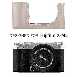 Rieibi Handmade Genuine Leather Half Case for