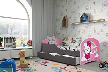 Single Bed With Underbed Storage Timi 160 X 80 Hello Kids For