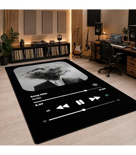 Amazon.com: DIKFENS 40Inch Takashi Murakami Rug - Flower Design