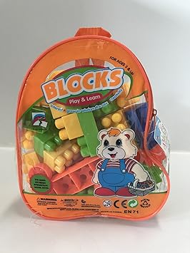 46pcs Blocks Play & Learn Children Imaginations Activity Educational Toys